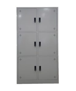 Alternative view of Tủ Locker 6 Ngăn Tráng Men Tĩnh Điện Chống Rỉ SKU: TM32169