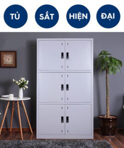 Alternative view of Tủ sắt Locker Văn phòng 6 ngăn hiệu quả - TD32314