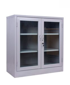 Alternative view of Tủ lưu trữ sắt hiện đại 2 cánh kính SKU: TD32280