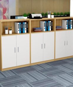 Hệ tủ đa năng văn phòng bằng gỗ MFC OC32473