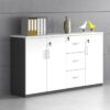 Tủ tài liệu gỗ MFC thấp (Rộng 1600 x Sâu 400 x Cao 800 mm) SKU: OC32461