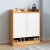 Tủ giày gỗ MDF Melamine 2 màu, SKU: SG32503