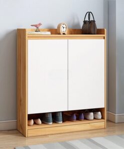 Tủ giày gỗ MDF Melamine 2 màu, SKU: SG32503