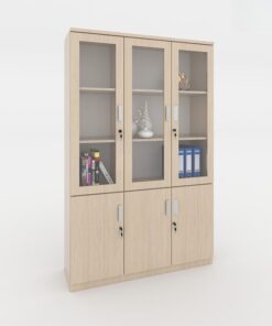 Tủ tài liệu kính cường lực Melamine TW32620 - Ảnh 3