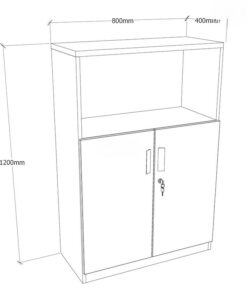 Tủ hồ sơ MDF cao cấp Sài Gòn TW32725 - Ảnh 4