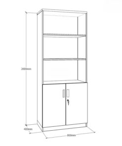 Tủ tài liệu văn phòng công thái học Classic E20 (TW32667) - Ảnh 4