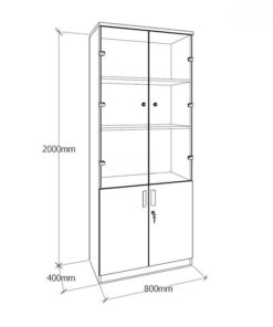 Tủ Đựng Hồ Sơ MDF Classic TW32655 - Ảnh 7