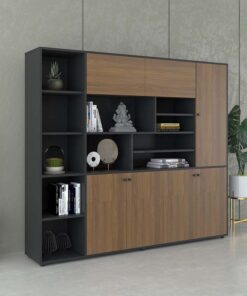 Alternative view of Tủ tài liệu gỗ Melamine đứng OC32770
