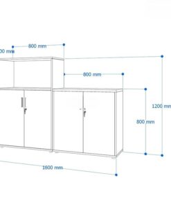 Tủ lưu trữ tài liệu gỗ công nghiệp TW32803 - Ảnh 7