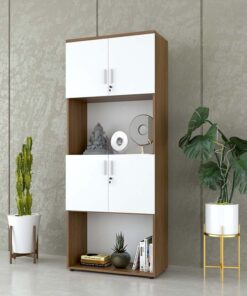 Tủ hồ sơ gỗ công nghiệp phủ Melamine Nội thất Sài Gòn 80x40x200cm SKU: TW32778 Tủ hồ sơ gỗ công nghiệp phủ Melamine Nội thất Sài Gòn 80x40x200cm SKU: TW32778 - Ảnh 3