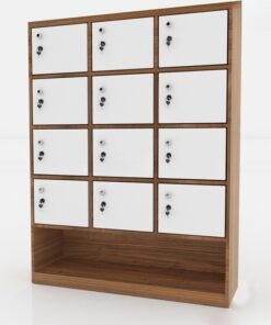 Tủ Locker Gỗ 12 Ngăn 3 Khoang TL32957 - Ảnh 4