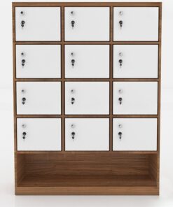 Tủ Locker Gỗ 12 Ngăn 3 Khoang TL32957 - Ảnh 5