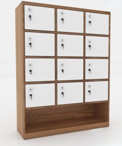 Tủ Locker Gỗ 12 Ngăn 3 Khoang TL32957 - Ảnh 6