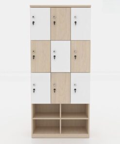 Tủ Locker Gỗ 9 Ngăn Đa Năng TL32952 Tủ Locker Gỗ 9 Ngăn Đa Năng TL32952 - Ảnh 3