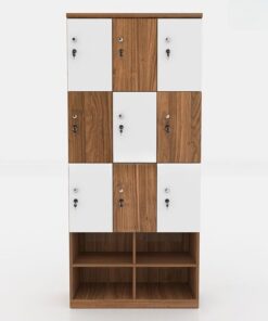 Tủ Locker Gỗ 9 Ngăn Đa Năng TL32952 Tủ Locker Gỗ 9 Ngăn Đa Năng TL32952 - Ảnh 4