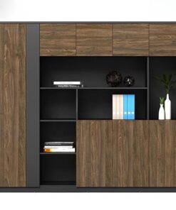 Tủ Tài Liệu Nâu Gỗ MFC Nội Thất Sài Gòn DD32990