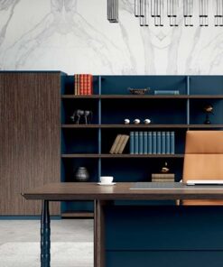 Tủ lạnh gỗ sồi đen Veneer cao cấp (DD33080)