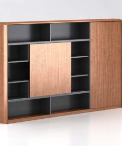 Tủ lãnh đạo veneer gỗ óc chó N-C36 - DD33076 Tủ lãnh đạo veneer gỗ óc chó N-C36 - DD33076 - Ảnh 2