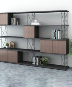Tủ trang trí gỗ phong cách hiện đại SKU: KD33200