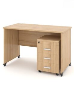 Bàn làm việc văn phòng 1m2 ANETO WK33484 - Ảnh 5