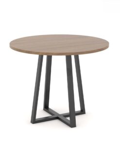 Bàn tròn chân sắt ANETO WK33504 - Ảnh 4
