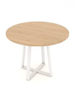 Bàn tròn chân sắt hiện đại ANETO WK33499 - Ảnh 3