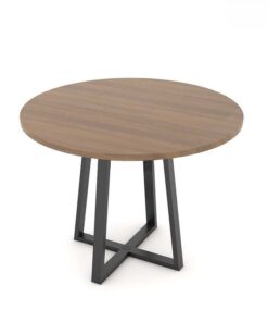 Bàn tròn chân sắt ANETO WK33504 - Ảnh 5