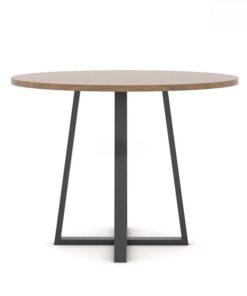 Bàn tròn chân sắt ANETO WK33504 - Ảnh 6