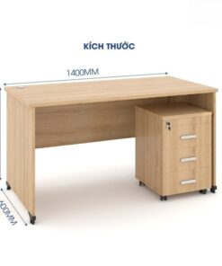 Bàn văn phòng cao cấp 1m4 ANETO WK33548 Bàn văn phòng cao cấp 1m4 ANETO WK33548 - Ảnh 4