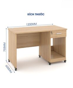Bàn làm việc văn phòng 1m2 WK33589 Bàn làm việc văn phòng 1m2 WK33589 - Ảnh 4