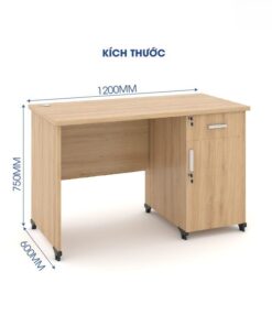 Bàn làm việc văn phòng 1m2 WK33594 Bàn làm việc văn phòng 1m2 WK33594 - Ảnh 4