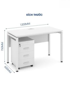 Bàn làm việc hiện đại 1m2 WK33788 Bàn làm việc hiện đại 1m2 WK33788 - Ảnh 4
