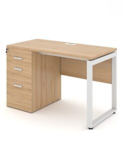 Bàn Làm Việc Văn Phòng 1m2 ANETO WK33915