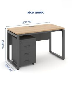 Bàn Làm Việc văn phòng 1m2 WK33947 - Ảnh 4