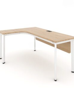 Bàn làm việc chữ L hiện đại 1m4 ANETO WK34056