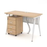 Bàn làm việc 1m2 hiện đại ANETO WK33973