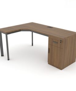 Bàn Làm Việc Chữ L 1m4 ANETO WK34070 - Ảnh 3