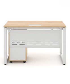 Bàn làm việc văn phòng hiện đại ANETO WK34008 - Ảnh 3