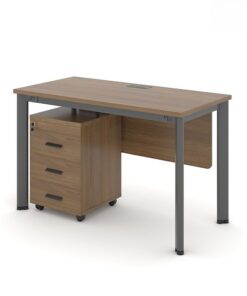 Bàn làm việc văn phòng cao cấp 1m2 ANETO WK34124