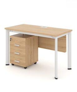 Bàn làm việc văn phòng 1m2 hiện đại ANETO WK34118