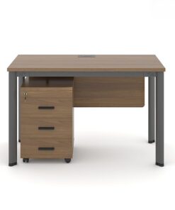 Bàn làm việc văn phòng cao cấp 1m2 ANETO WK34124 - Ảnh 4