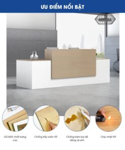 Quầy Lễ Tân ANETO RT34311 Quầy Lễ Tân ANETO RT34311 - Ảnh 3