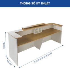 Quầy Lễ Tân Cao Cấp ANETO RT34289 Quầy Lễ Tân Cao Cấp ANETO RT34289 - Ảnh 5