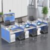 Cụm bàn làm việc 6 người WC34462 Cụm bàn làm việc 6 người WC34462