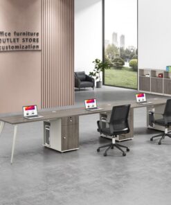 Cụm bàn làm việc 3 người ANETO WC34585