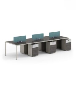 Cụm Bàn Làm Việc 6 Người 3m8 W634756
