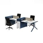 Cụm bàn làm việc hiện đại 4 người W434772 Cụm bàn làm việc hiện đại 4 người W434772 - Góc nhìn chi tiết