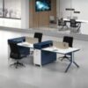 Cụm bàn làm việc hiện đại 4 người W434772 Cụm bàn làm việc hiện đại 4 người W434772