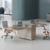 Cụm bàn làm việc 4 người 2m8 ANETO W434758