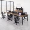 Cụm bàn làm việc 6 người hiện đại W634735 Cụm bàn làm việc 6 người hiện đại W634735